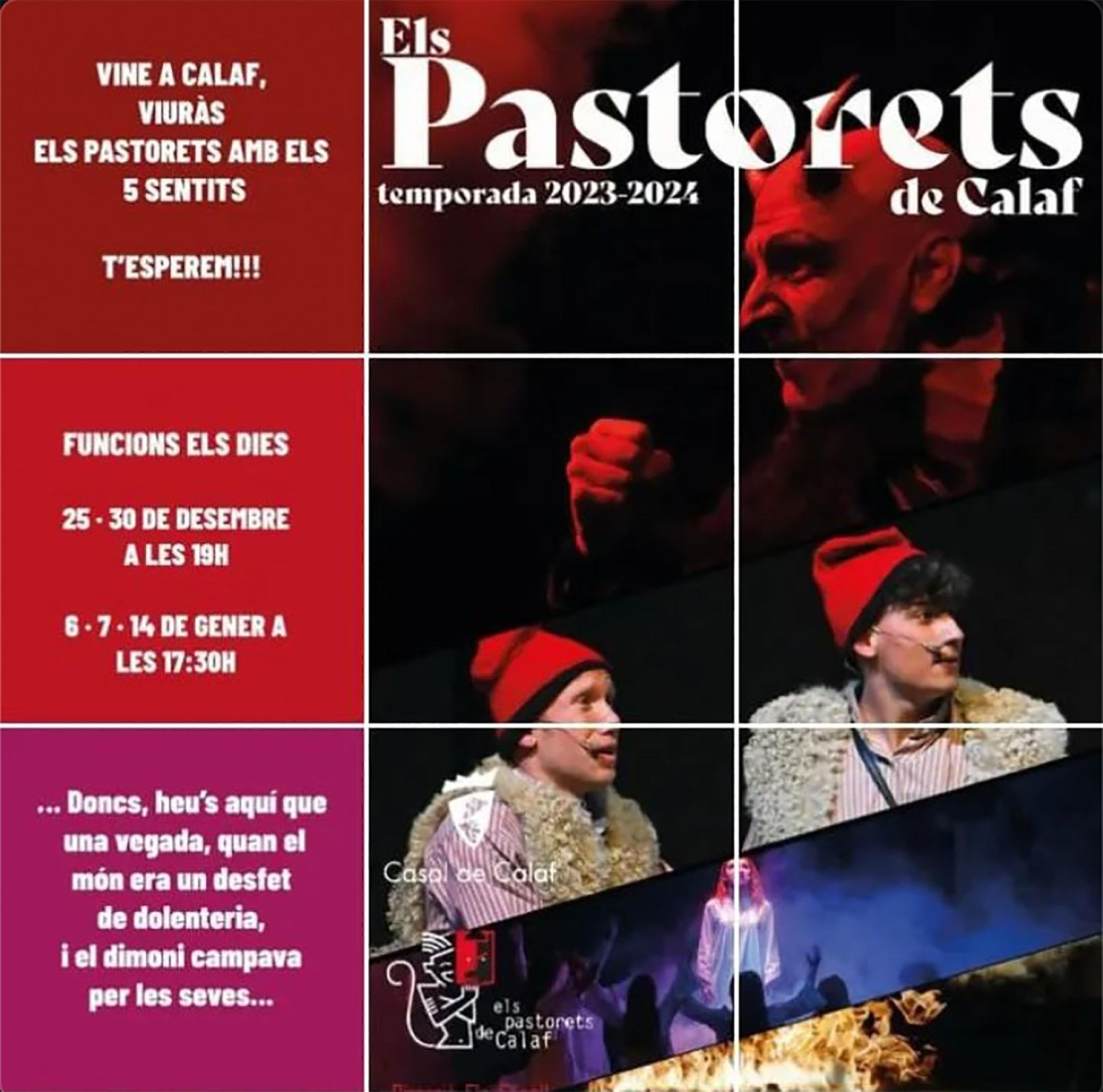 cartell Els Pastorets de Calaf 23-24