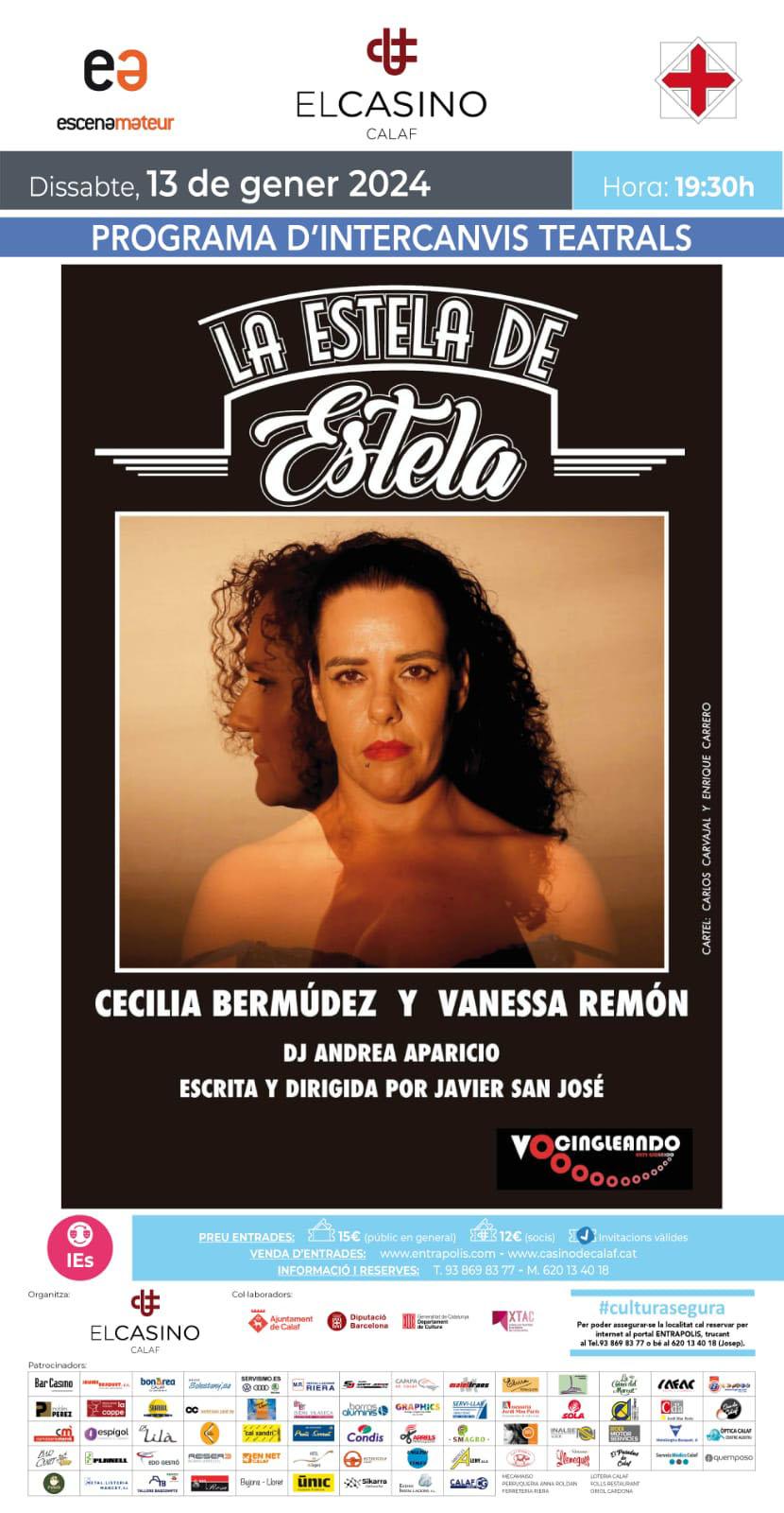 cartell Teatre 'La estela de Estela'