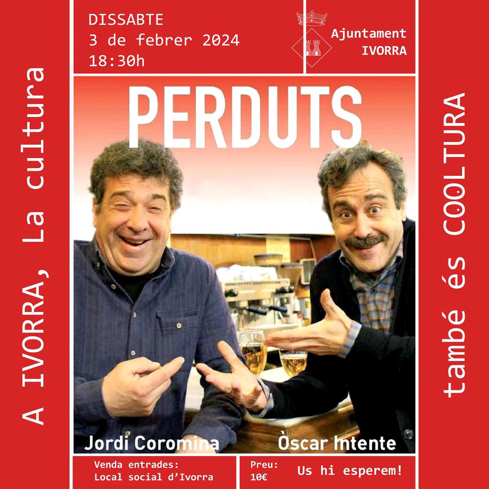 cartell Teatre 'PERDUTS'