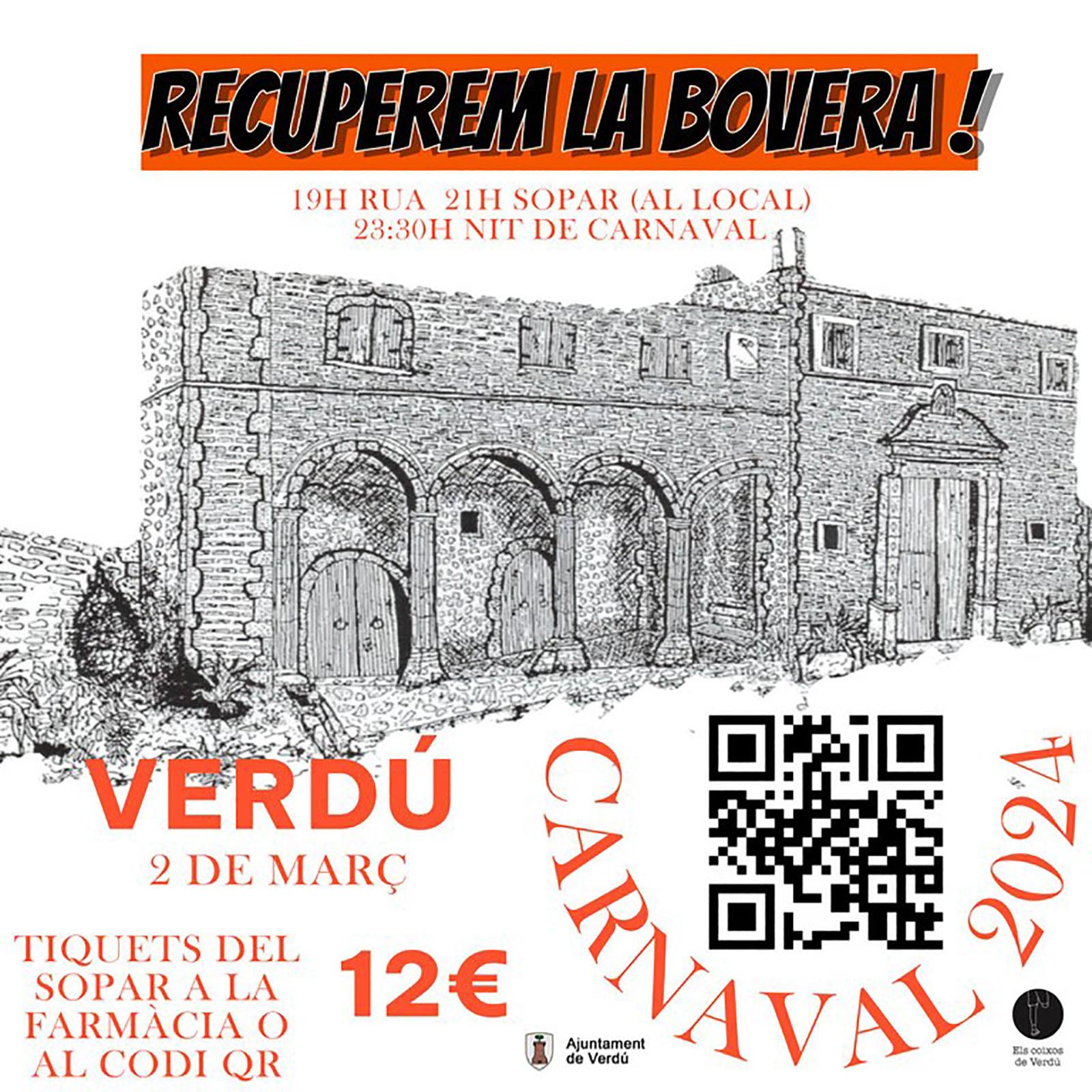 cartell Carnaval de Verdú 2024