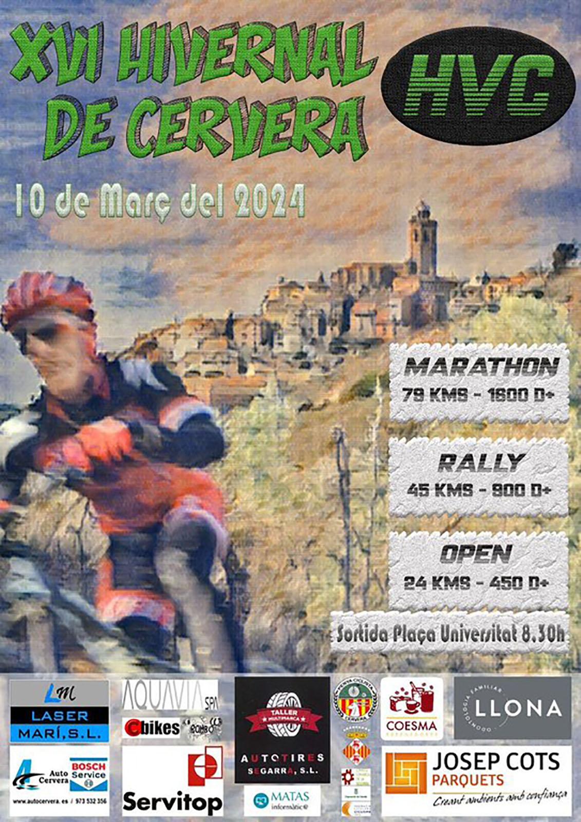 cartell XVI Hivernal de Cervera