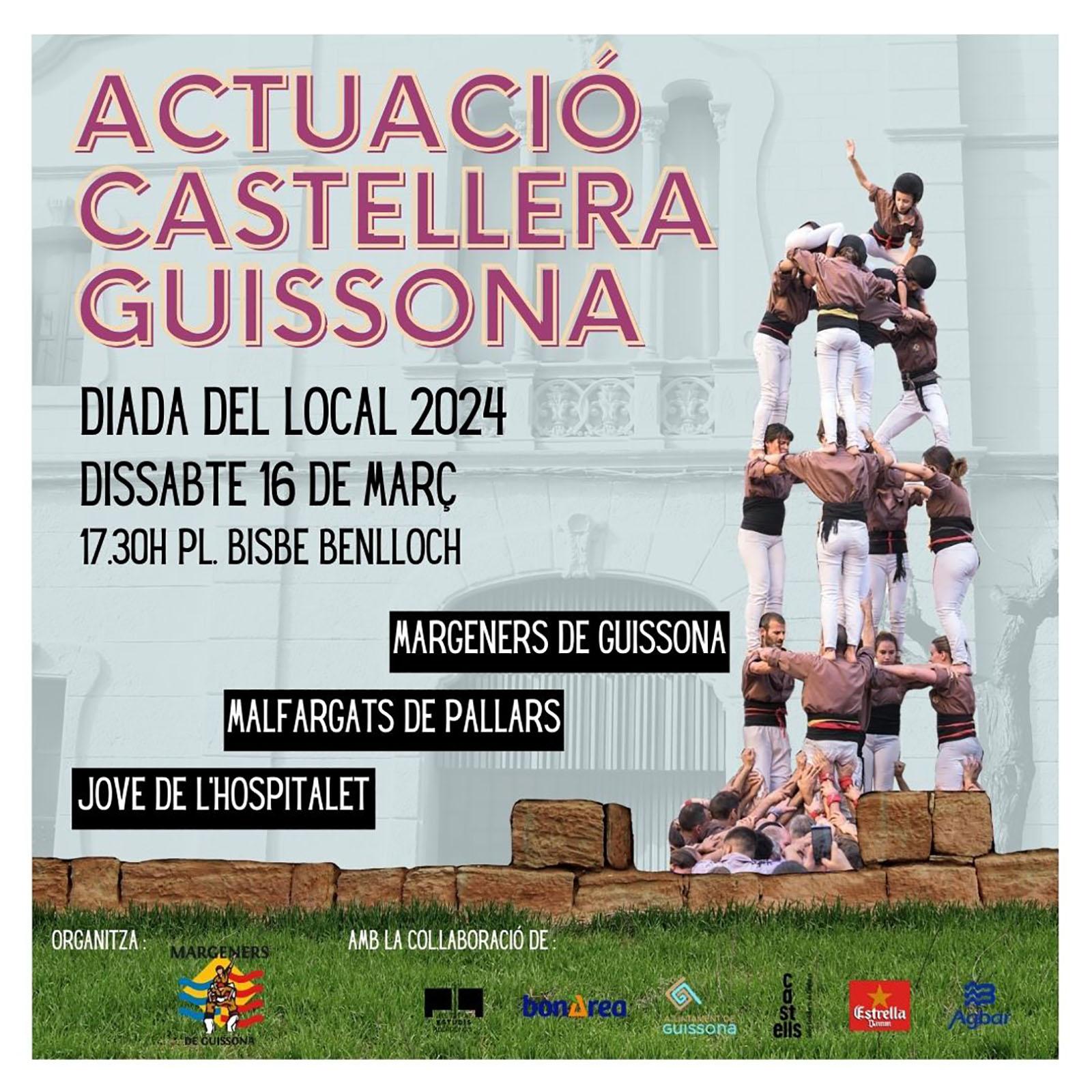 cartell Diada castellera 2024