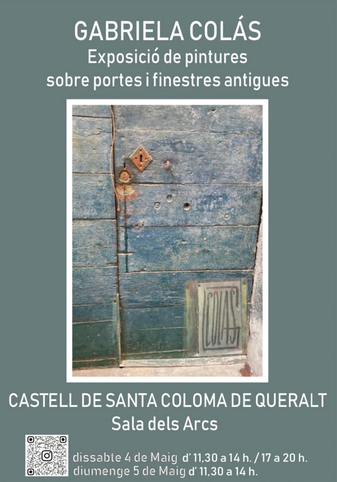 cartell Exposició de pintures