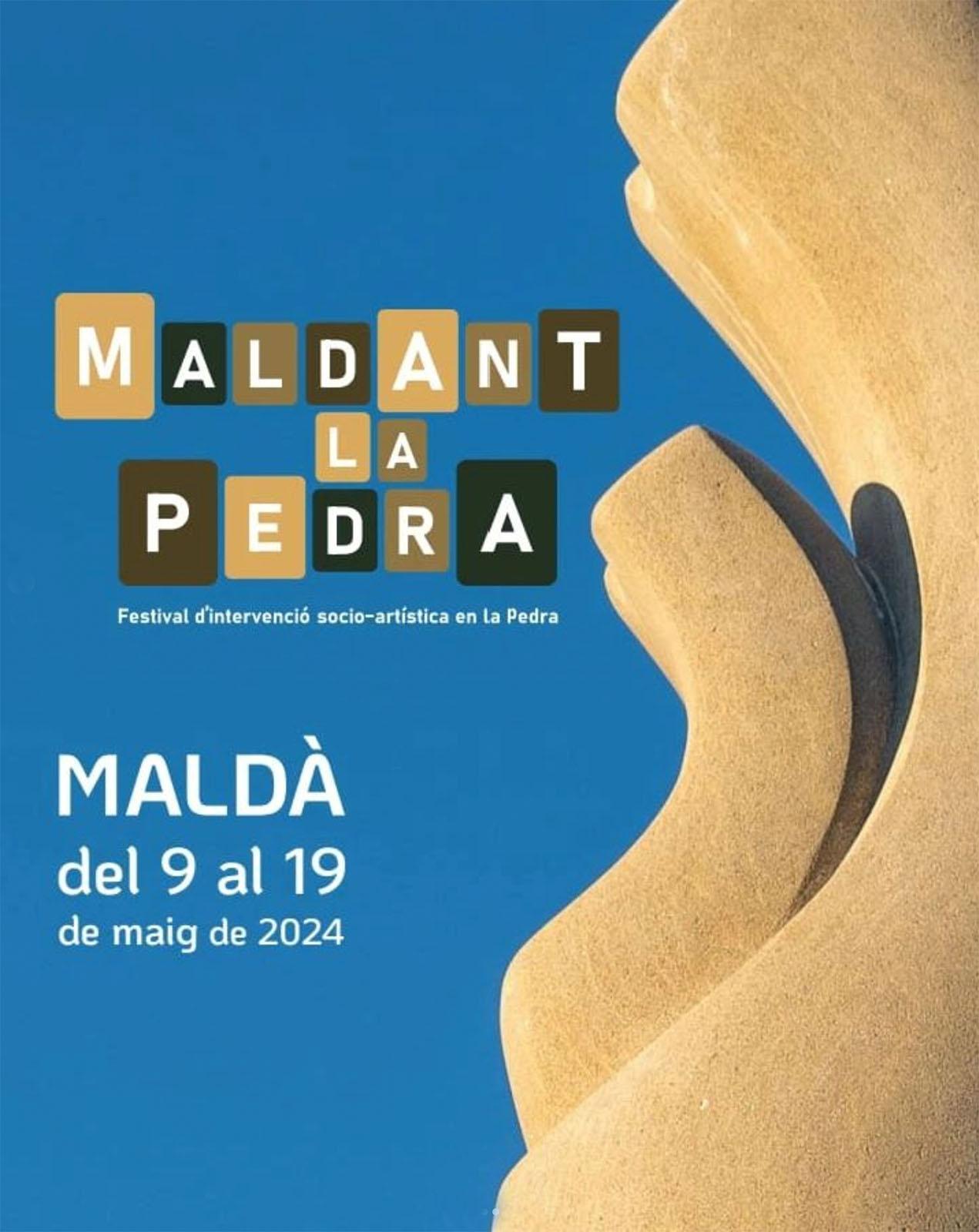 cartell Festival Maldant la pedra 2024