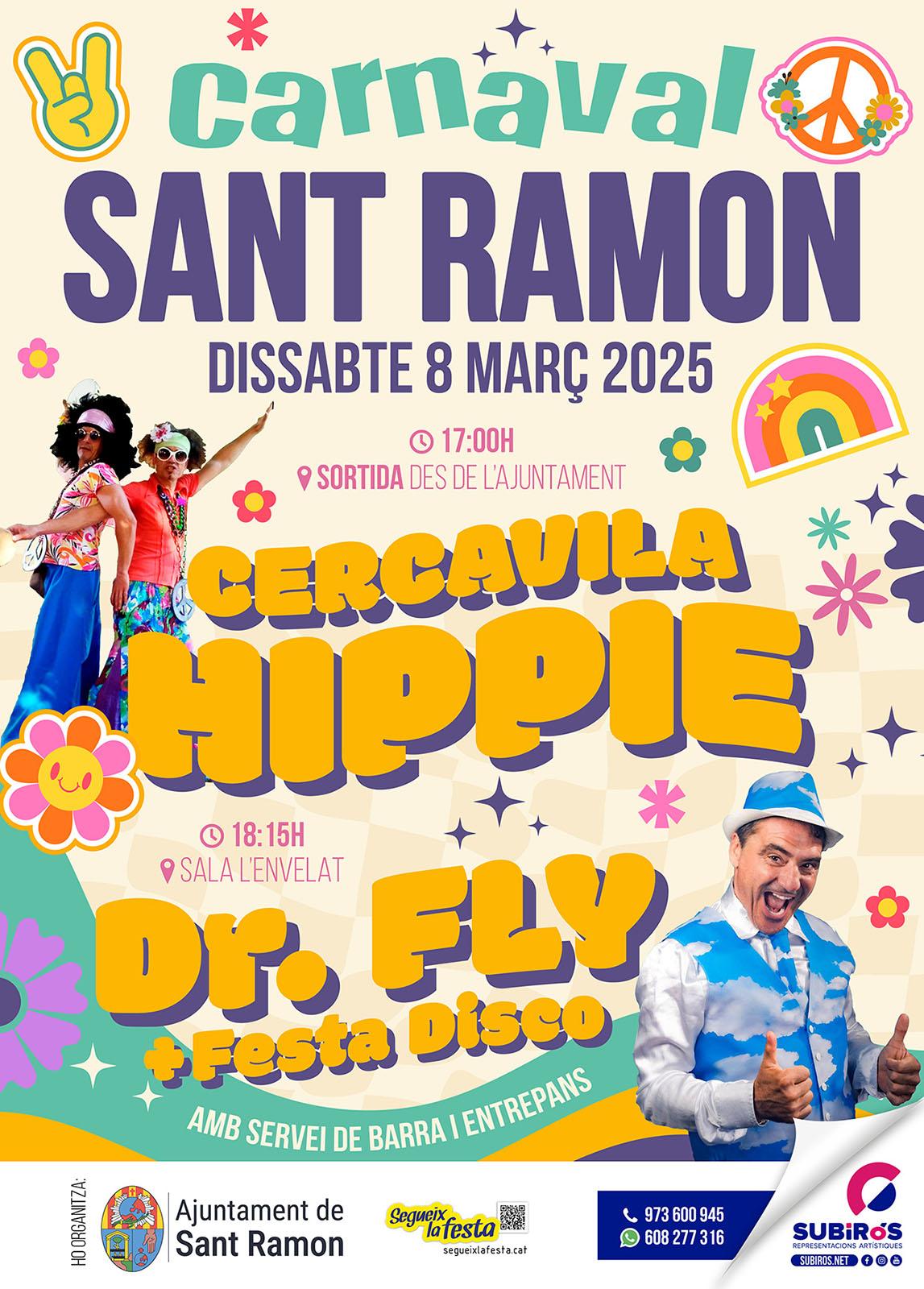 cartell Carnaval de Sant Ramon 2025 cartell Carnaval de Sant Ramon 2025
