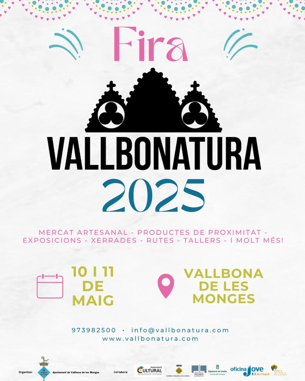cartell Fira Vallbonatura 2025 cartell Fira Vallbonatura 2025