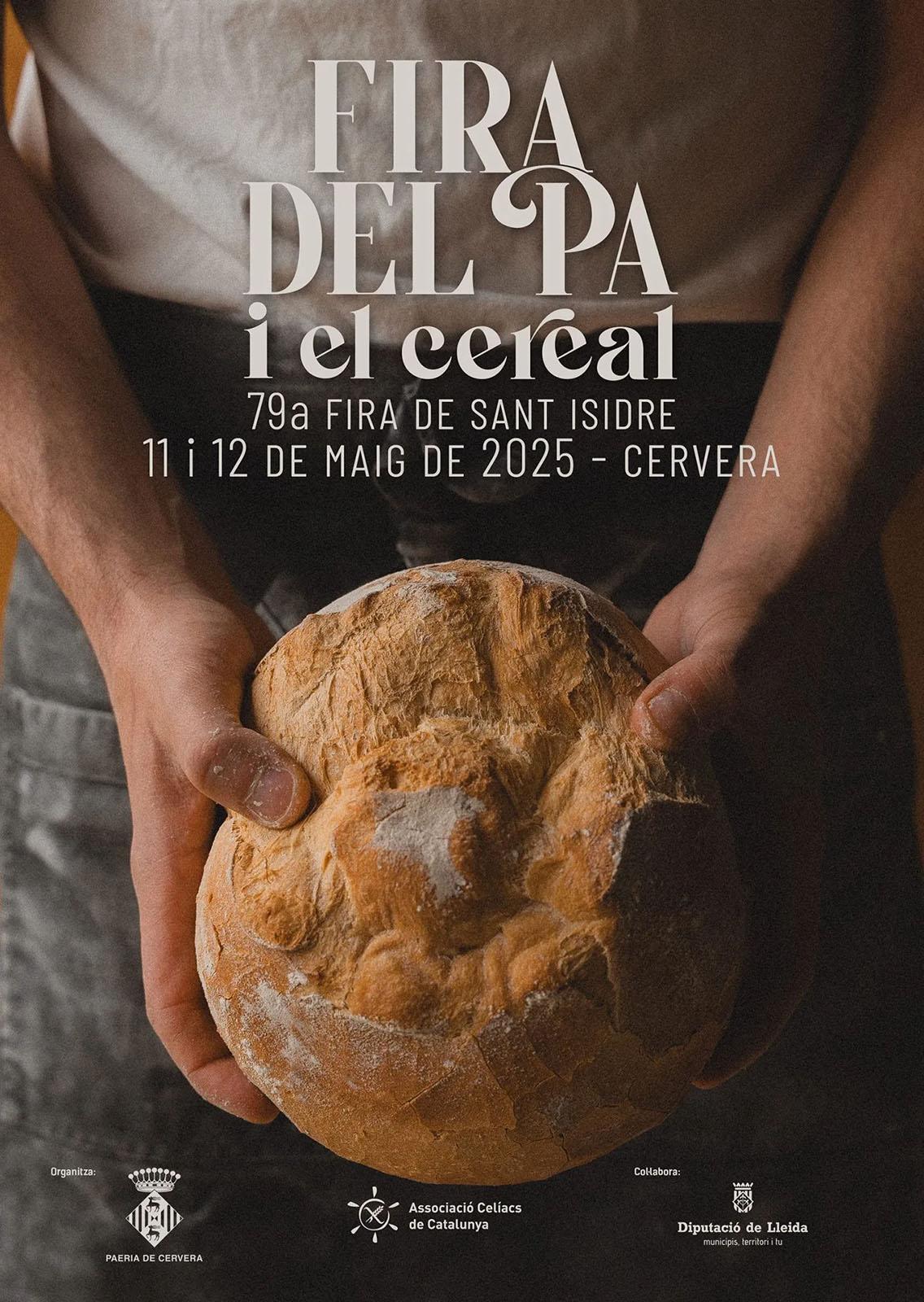 cartell Fira del Pa i el Cereal 2025 cartell Fira del Pa i el Cereal 2025