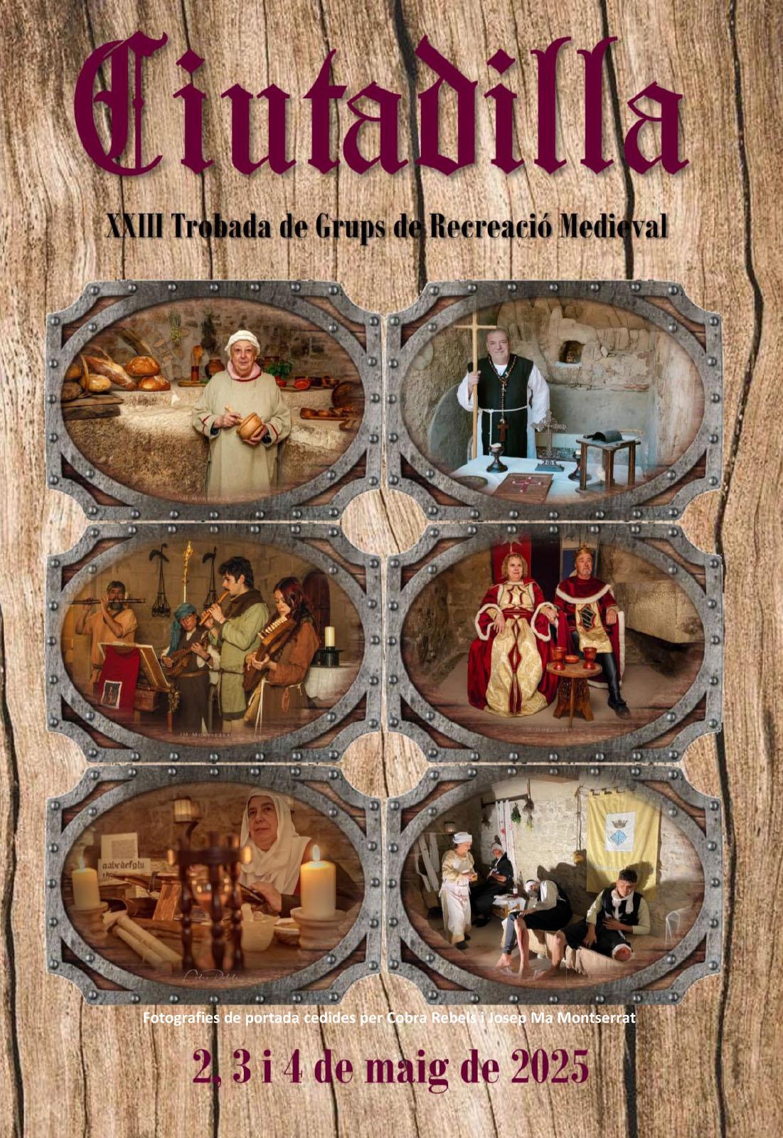 cartell Ciutadilla medieval 2025