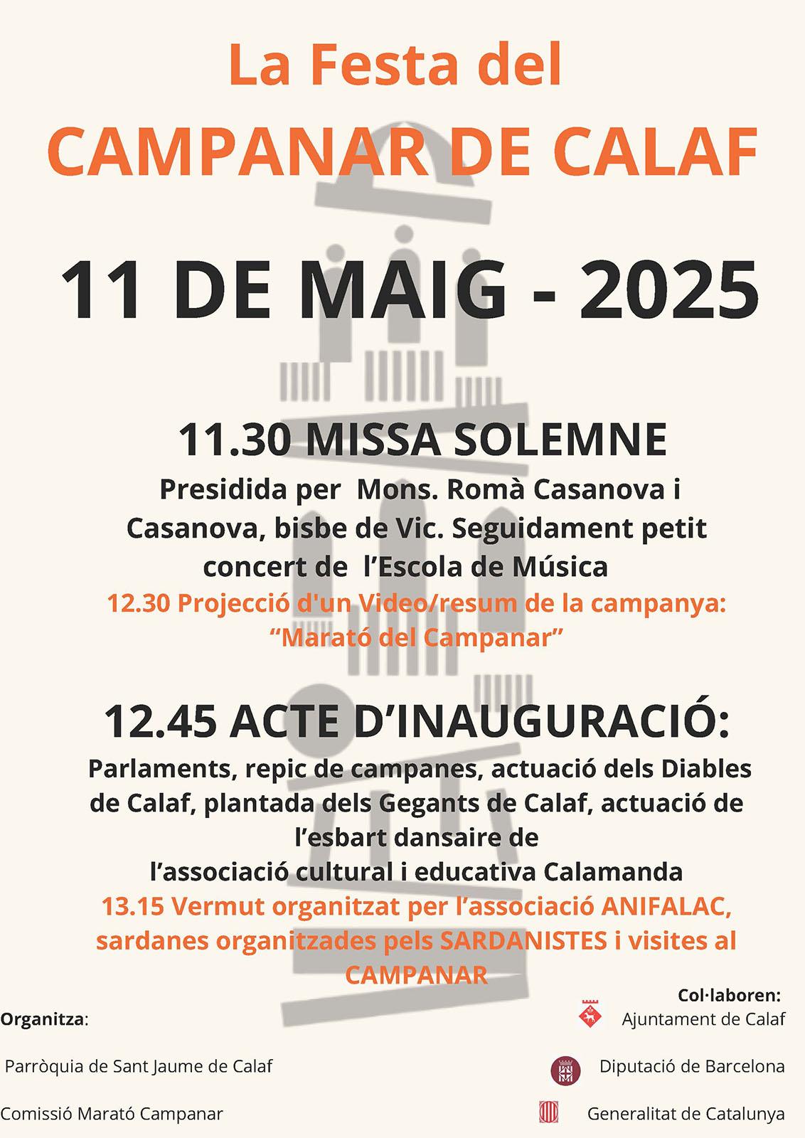 cartell Festa del campanar cartell Festa del campanar