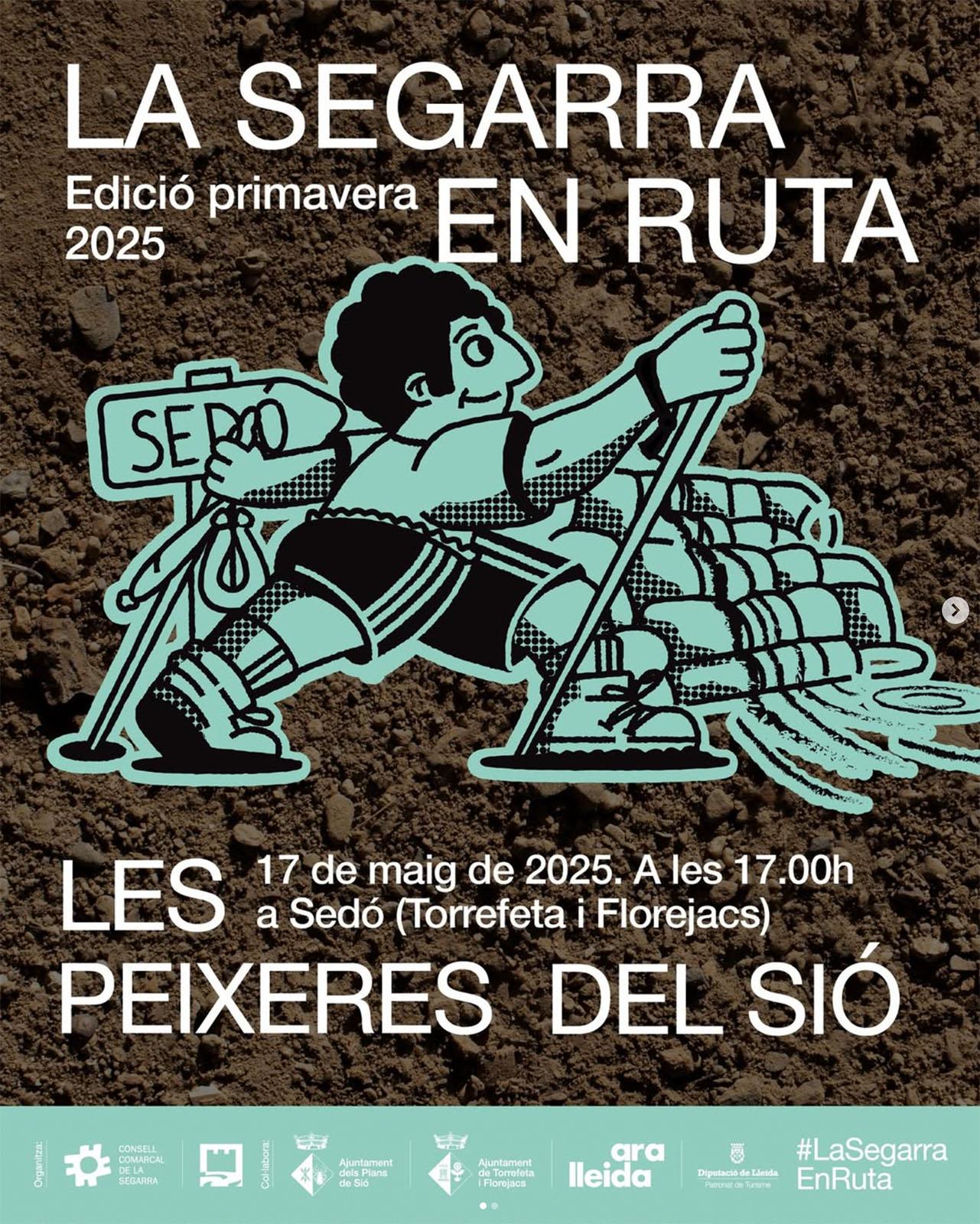 cartell La Segarra en ruta 'Les peixeres del Sió' cartell La Segarra en ruta 'Les peixeres del Sió'