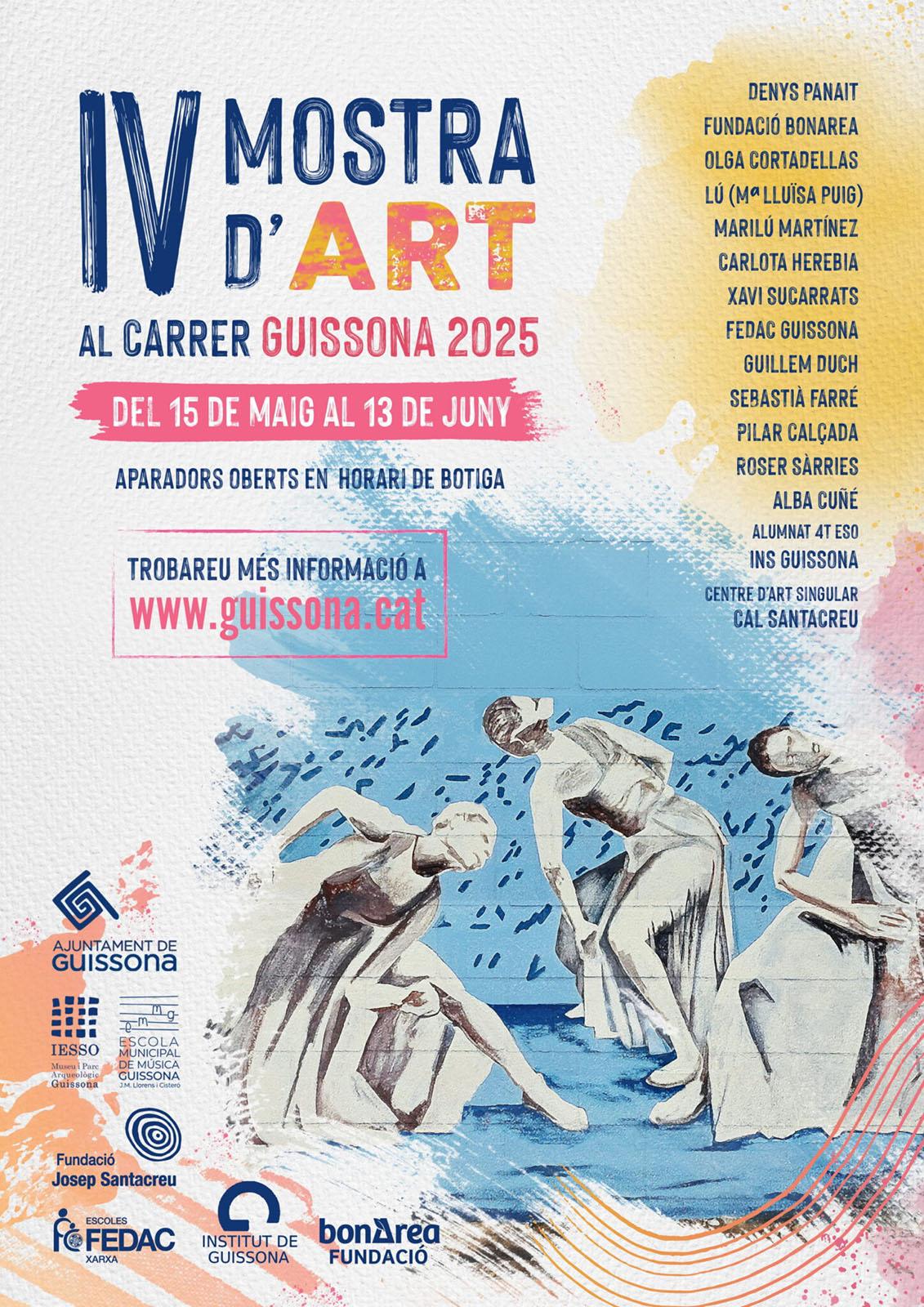 cartell IV Mostra d'Art al carrer cartell IV Mostra d'Art al carrer