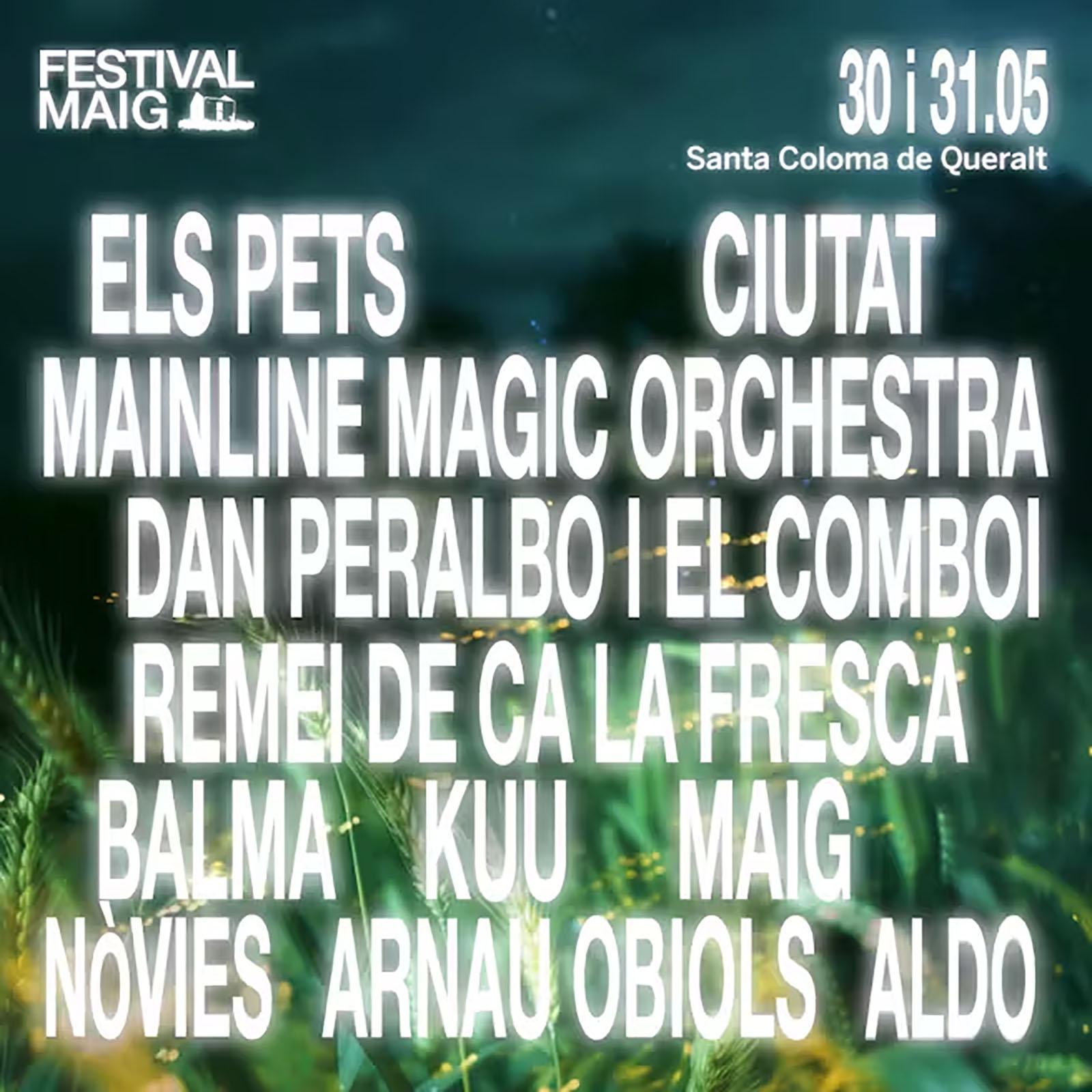 cartell Festival Maig 2025