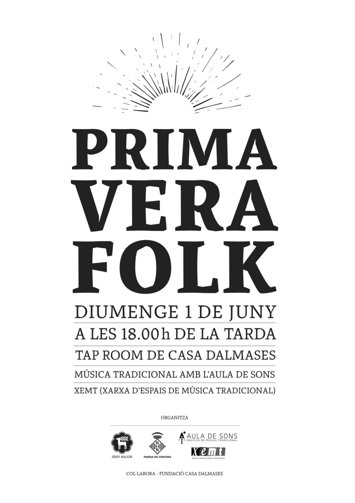 cartell Primavera Folk