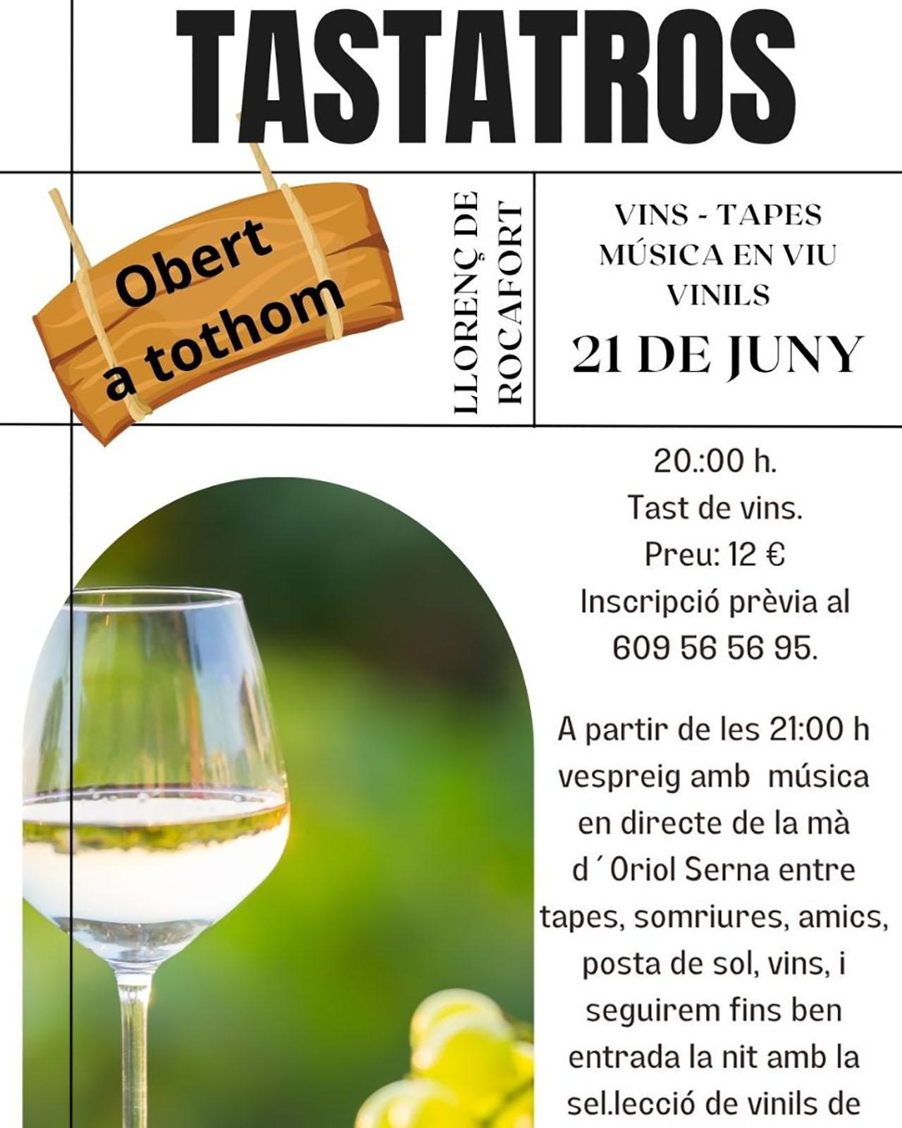 cartell TasTaTros juny 2025 cartell TasTaTros juny 2025