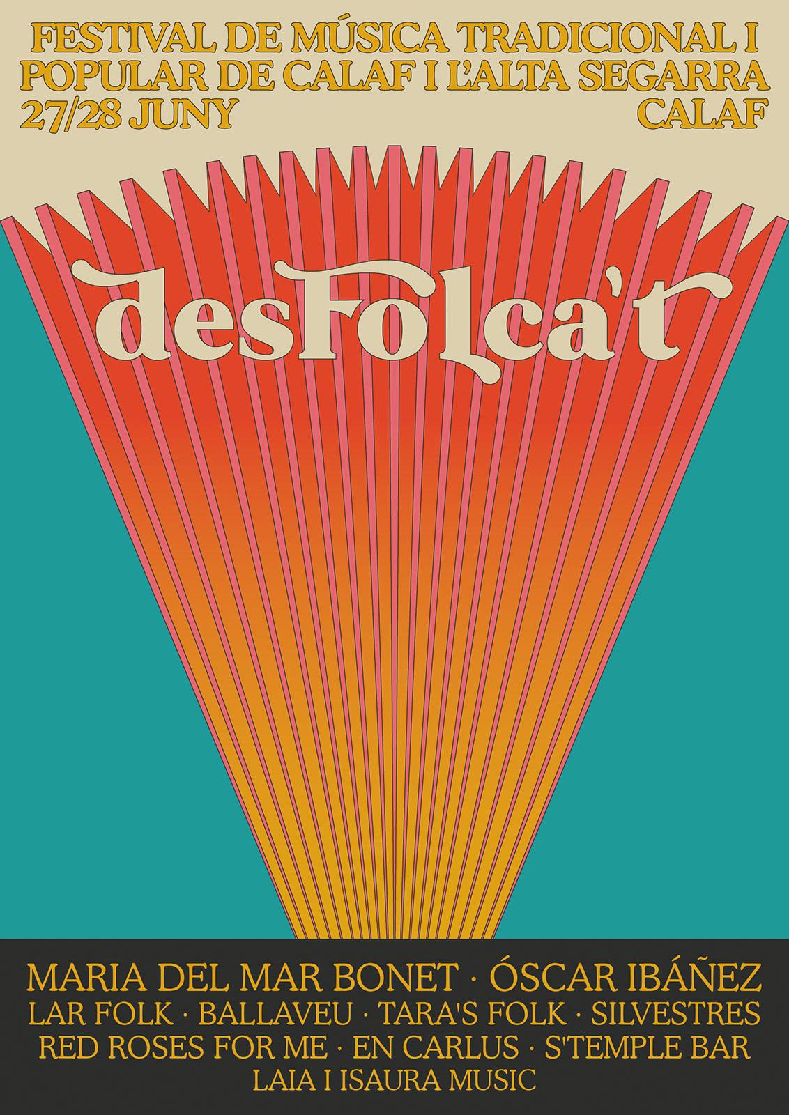 cartell Desfolca't 2025 cartell Desfolca't 2025