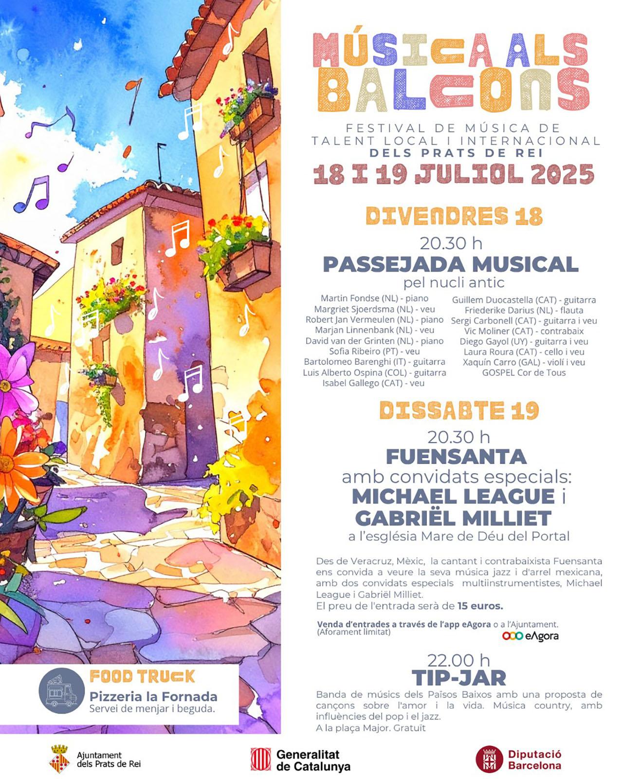 cartell 3a edició del Festival Música als Balcons cartell 3a edició del Festival Música als Balcons