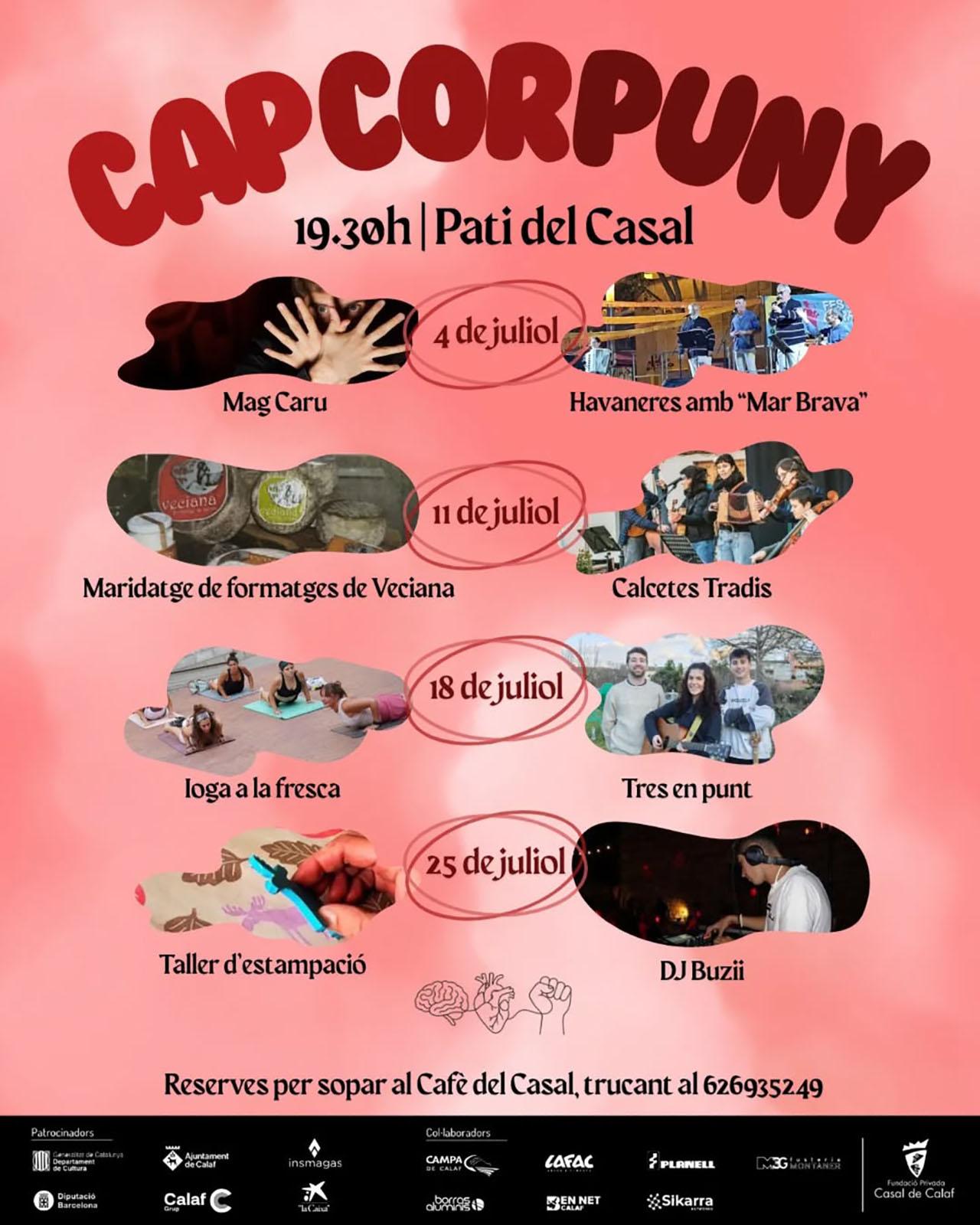 cartell Cicle 'Cap Cor Puny' 2025