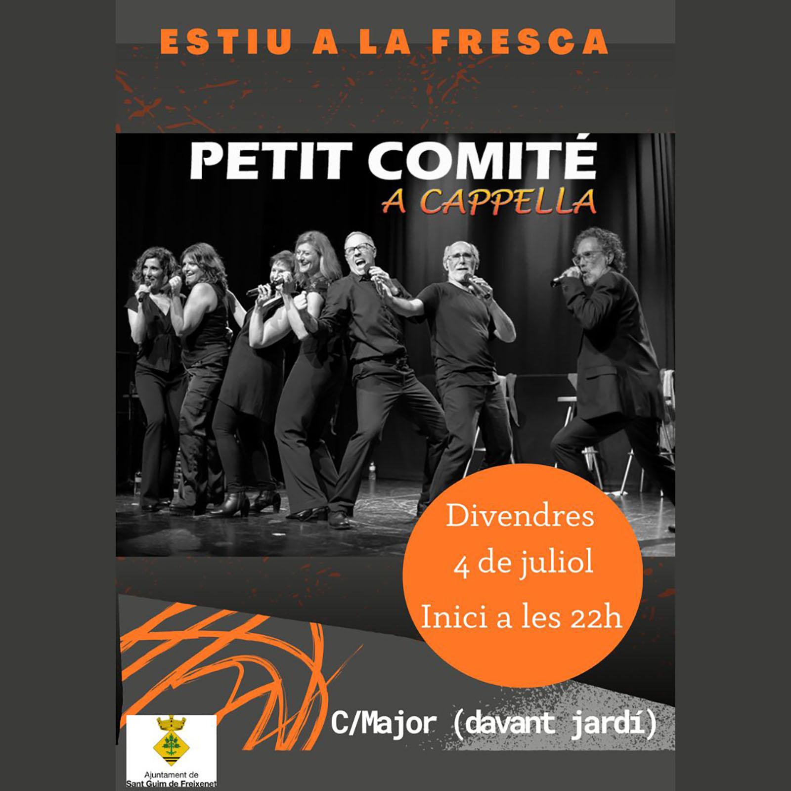 cartell Concert de Petit Comitè