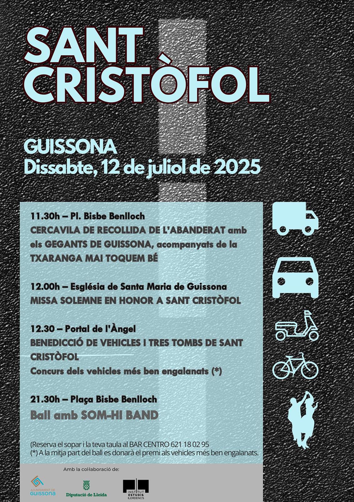 cartell San Cristòfol 2025 a Guissona cartell San Cristòfol 2025 a Guissona