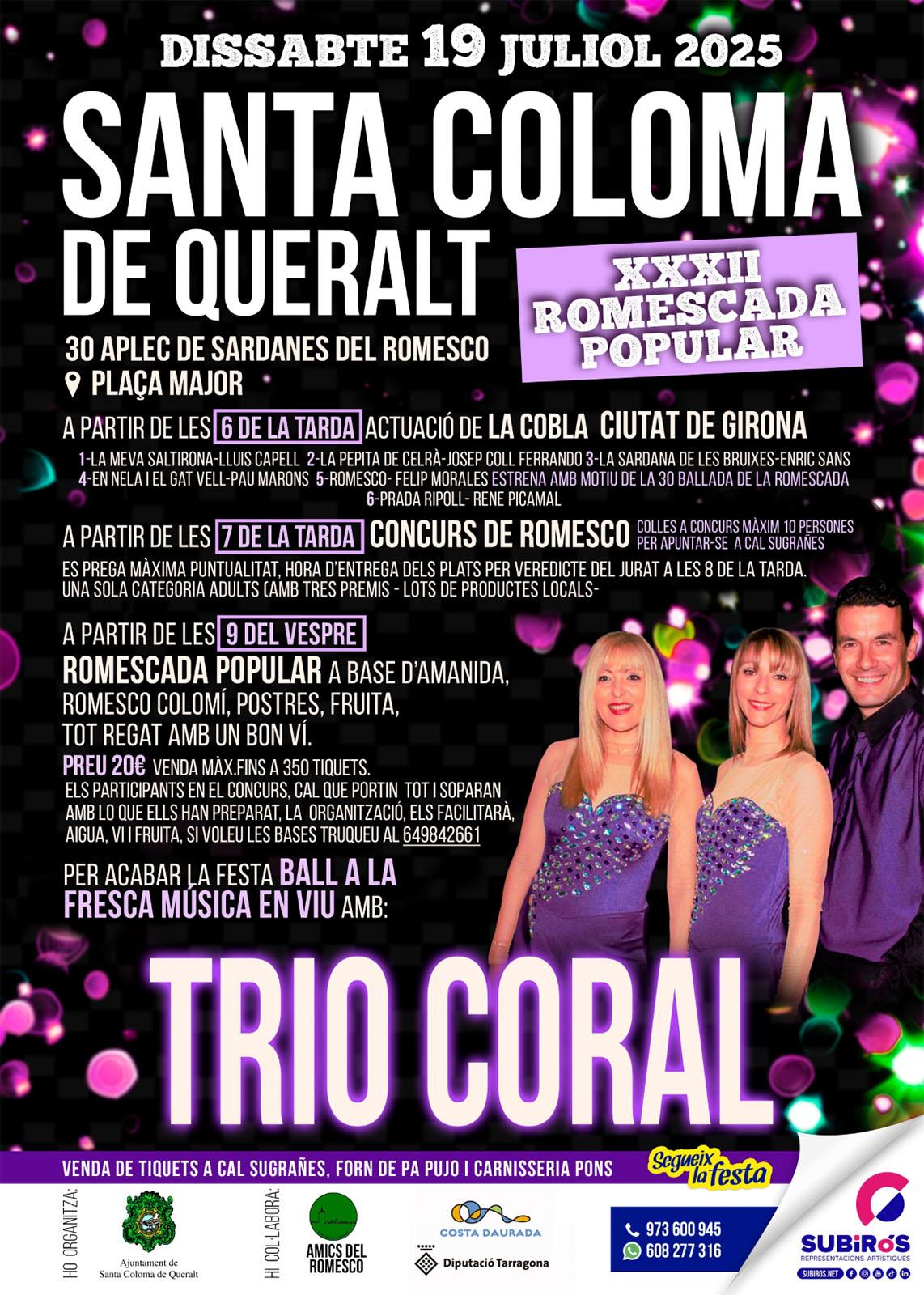 cartell XXXII Romescada Popular cartell XXXII Romescada Popular