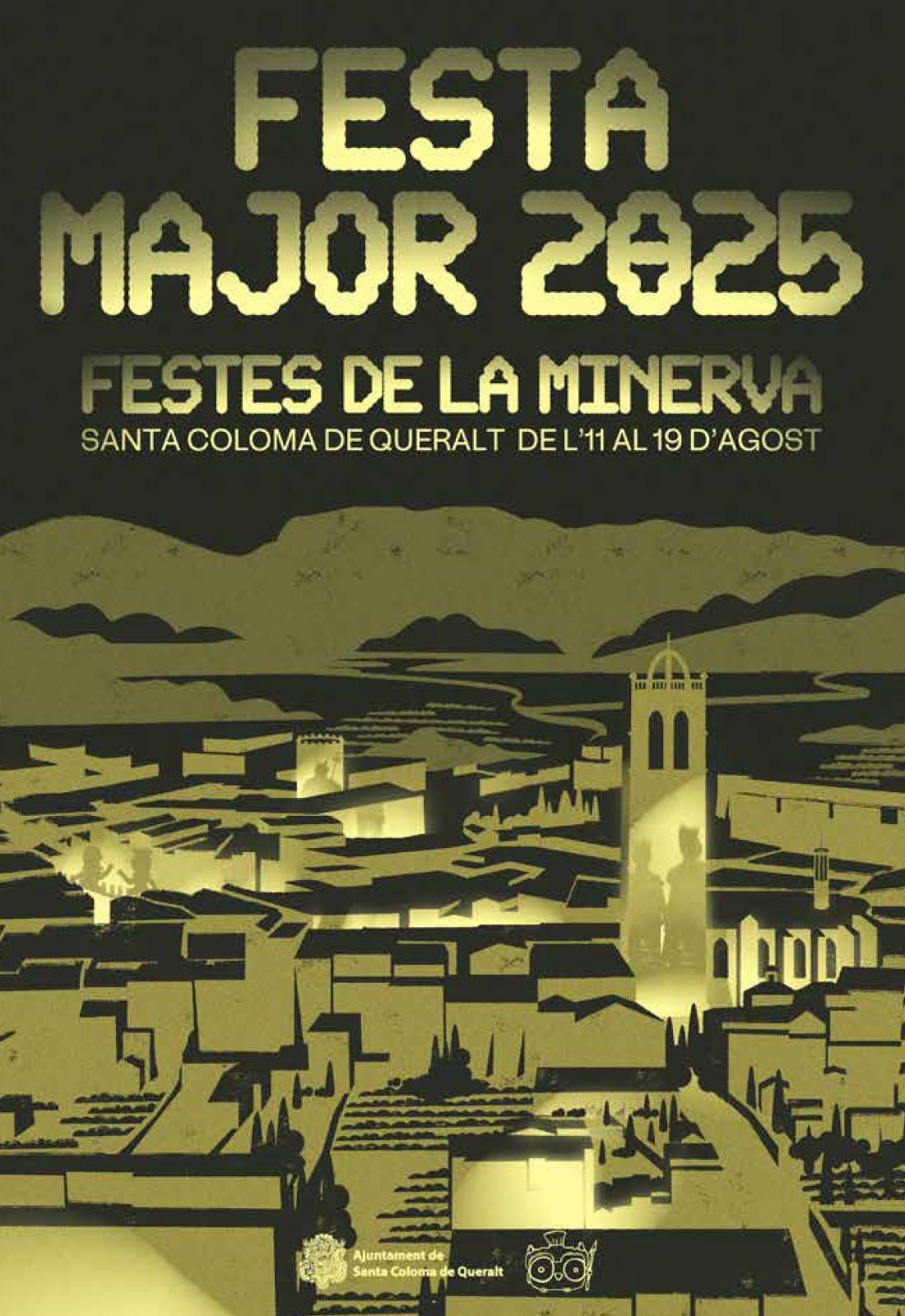 cartell Festa Major de Santa Coloma de Queralt 2025