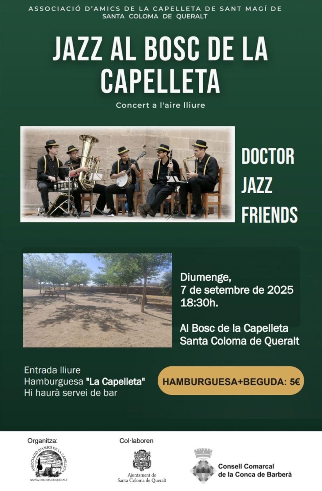 cartell Concert de Doctor Jazz Friends cartell Concert de Doctor Jazz Friends