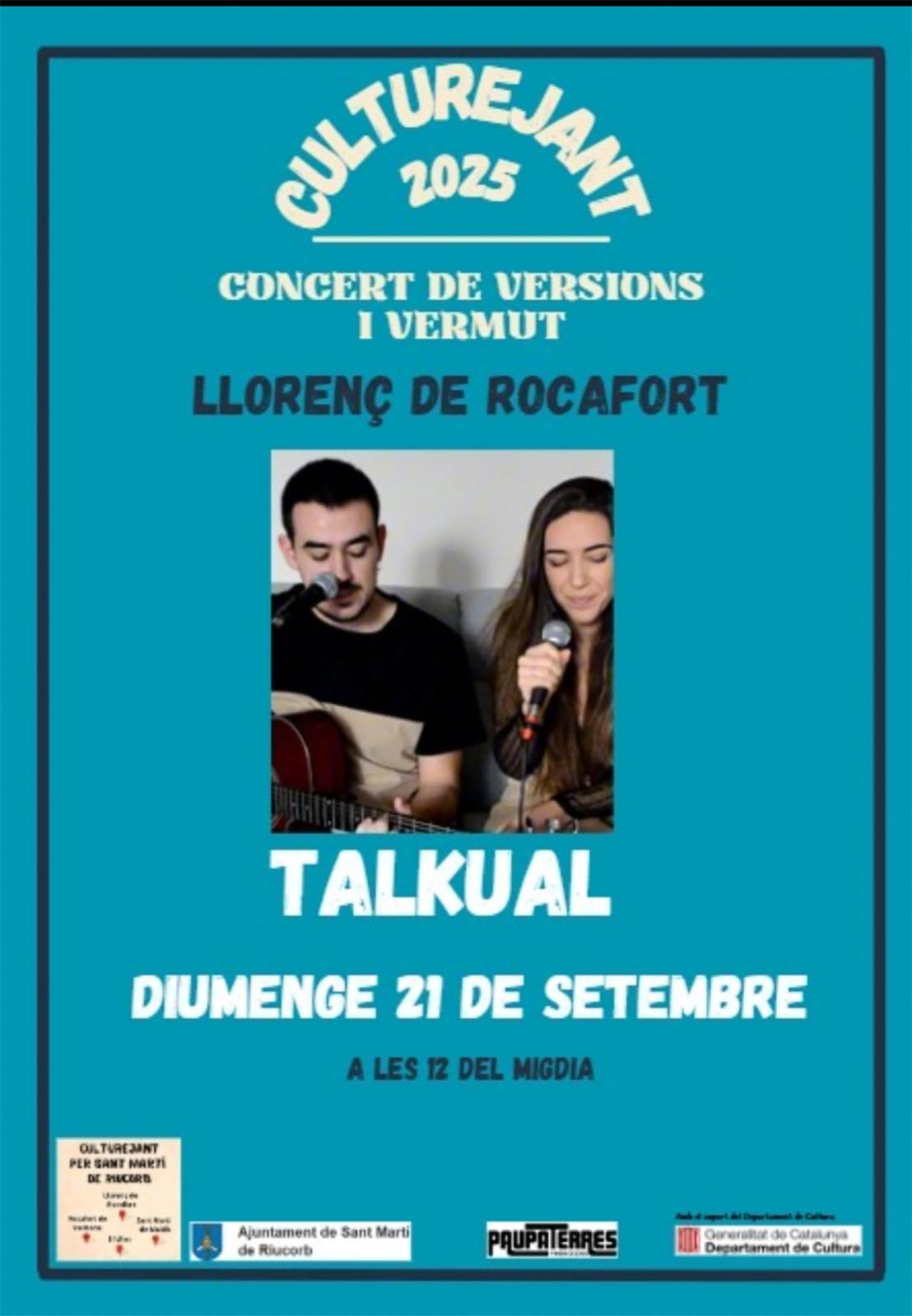 cartell Concert de 'TalKual'