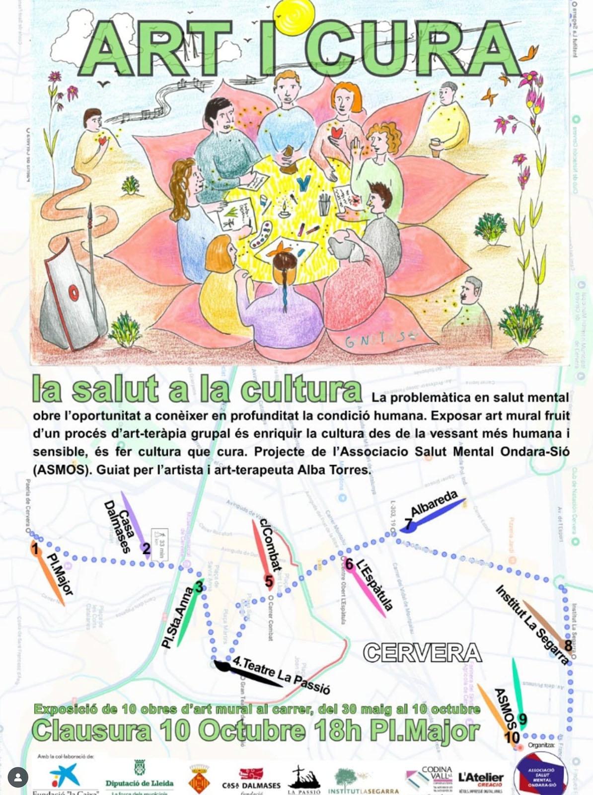 cartell Clausura exposició 'ART I CURA'