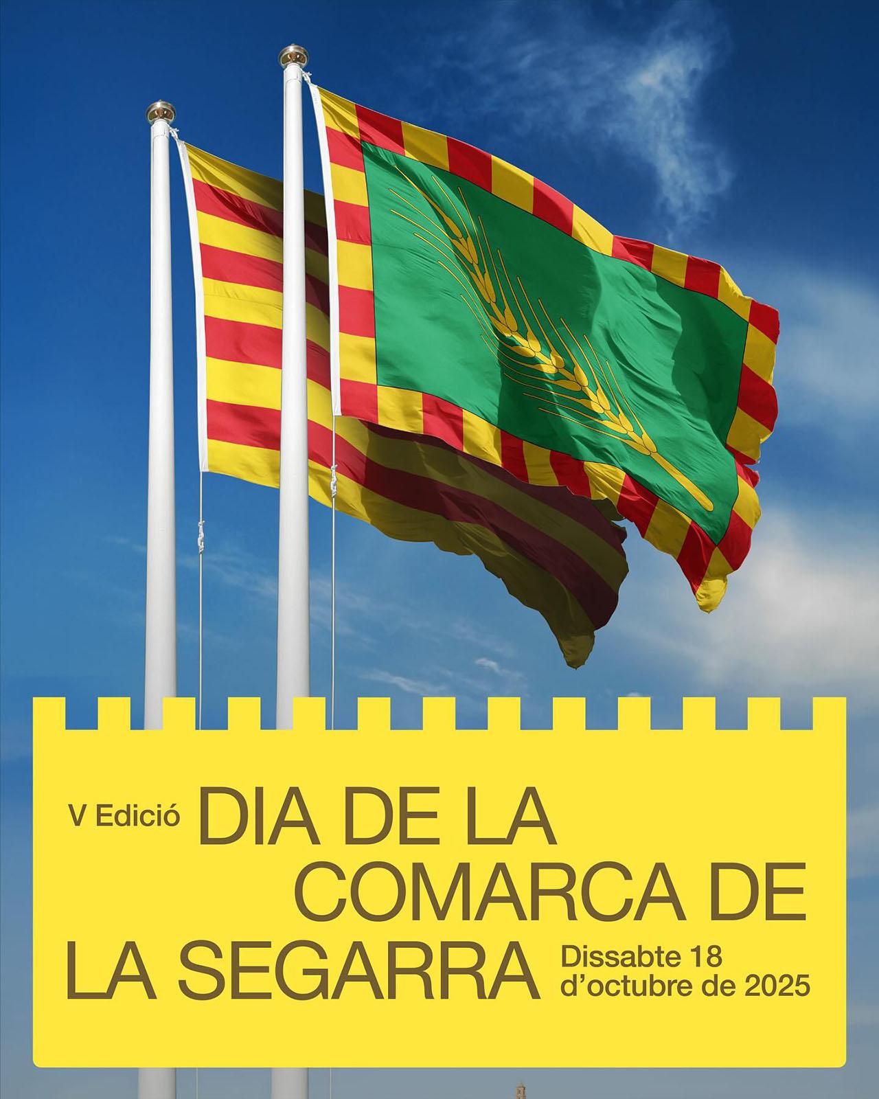 cartell 5è Dia de la comarca de la Segarra