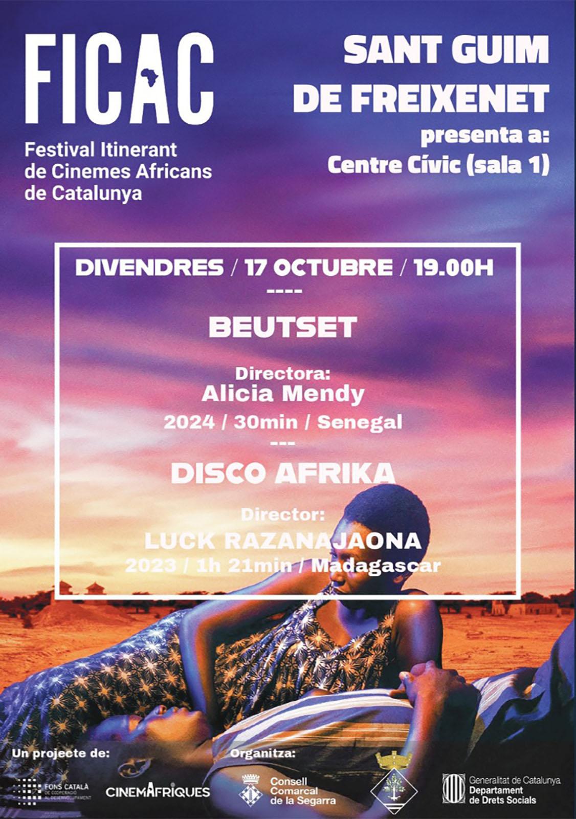 cartell FICAC a Sant Guim de Freixenet cartell FICAC a Sant Guim de Freixenet