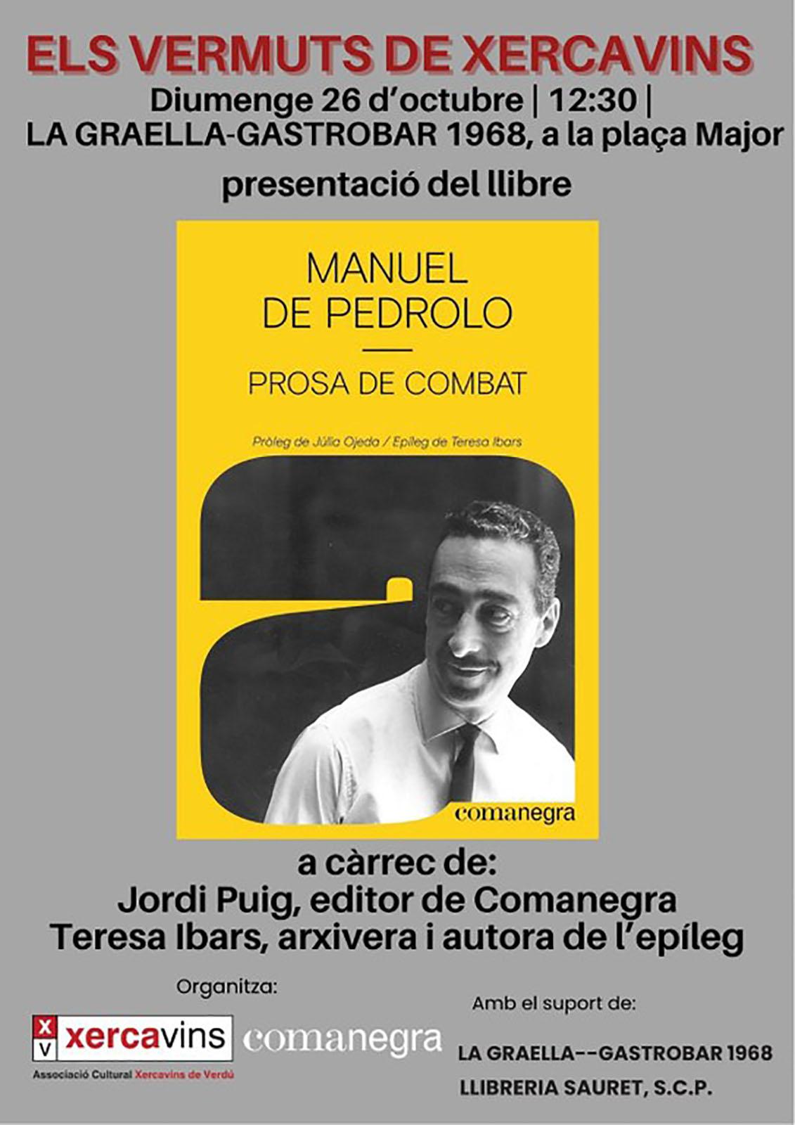 cartell Els vermuts de Xercavins cartell Els vermuts de Xercavins