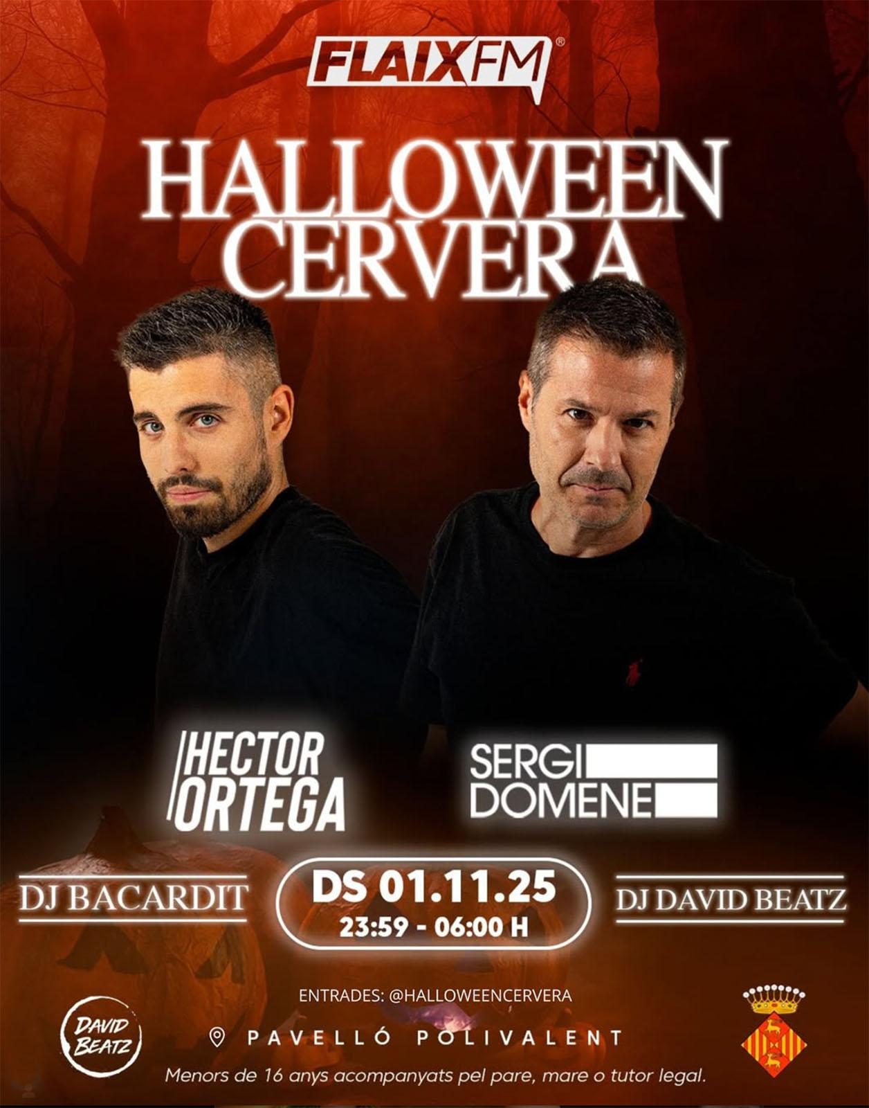 cartell Halloween Cervera 2025 cartell Halloween Cervera 2025