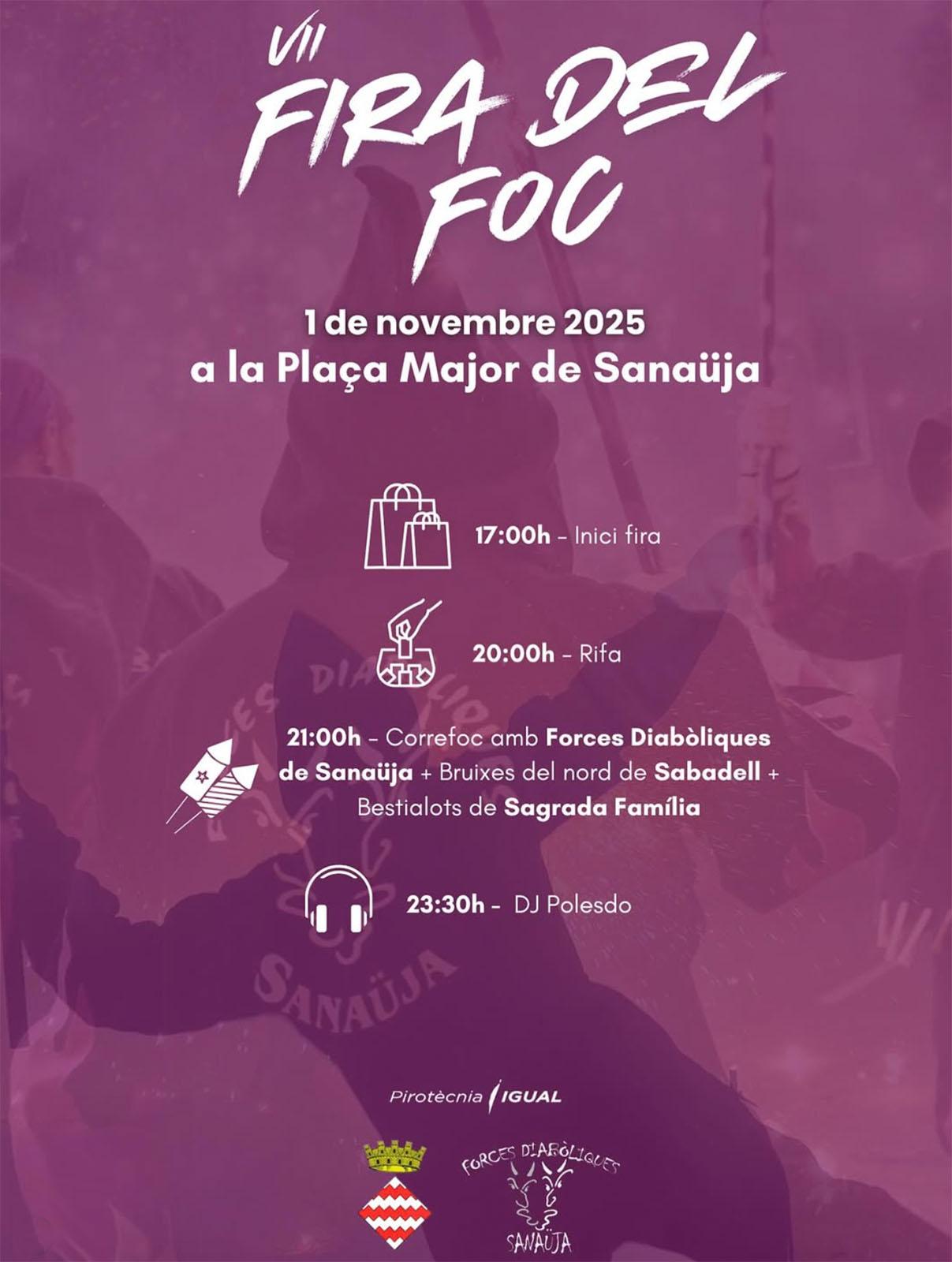 cartell VII Fira del Foc cartell VII Fira del Foc