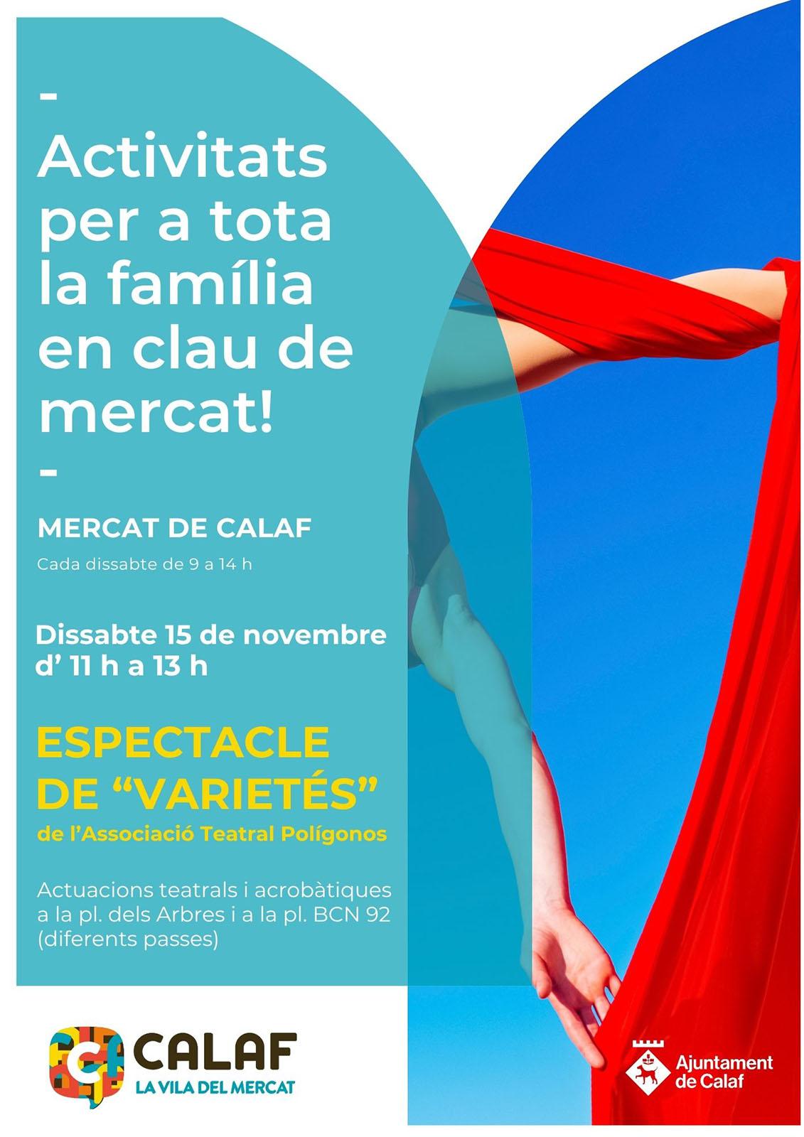 cartell Espectacle de 'varietés'