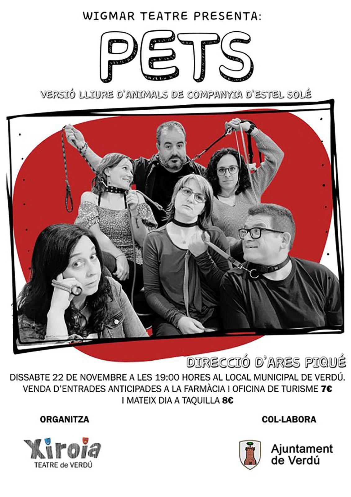cartell Teatre 'Pets'