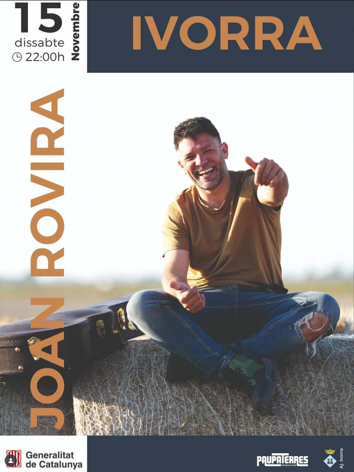 cartell Concert de Joan Rovira cartell Concert de Joan Rovira