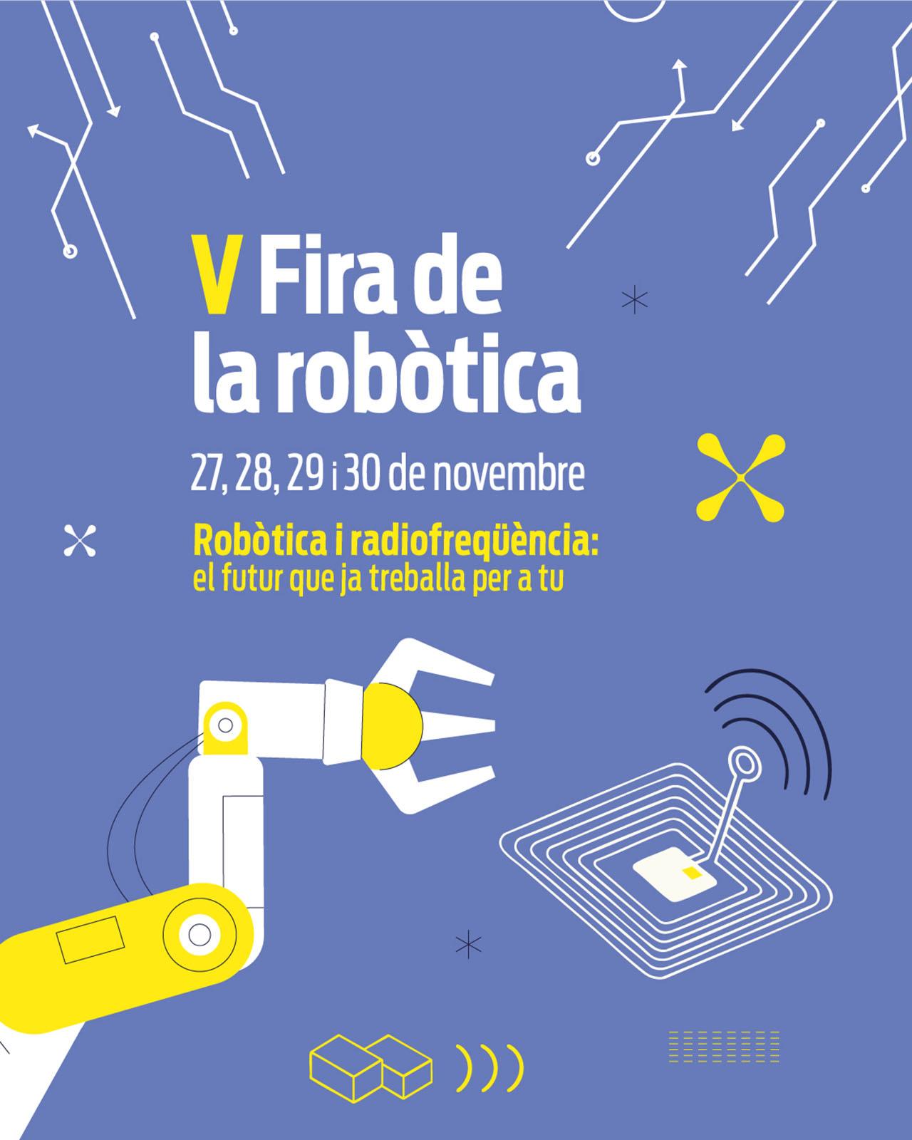 cartell V Fira de la Robòtica