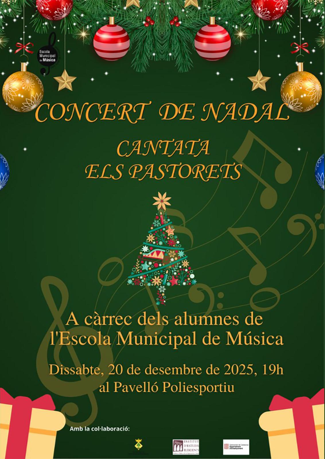 cartell Concert de Nadal a Sant Guim de Freixenet cartell Concert de Nadal a Sant Guim de Freixenet