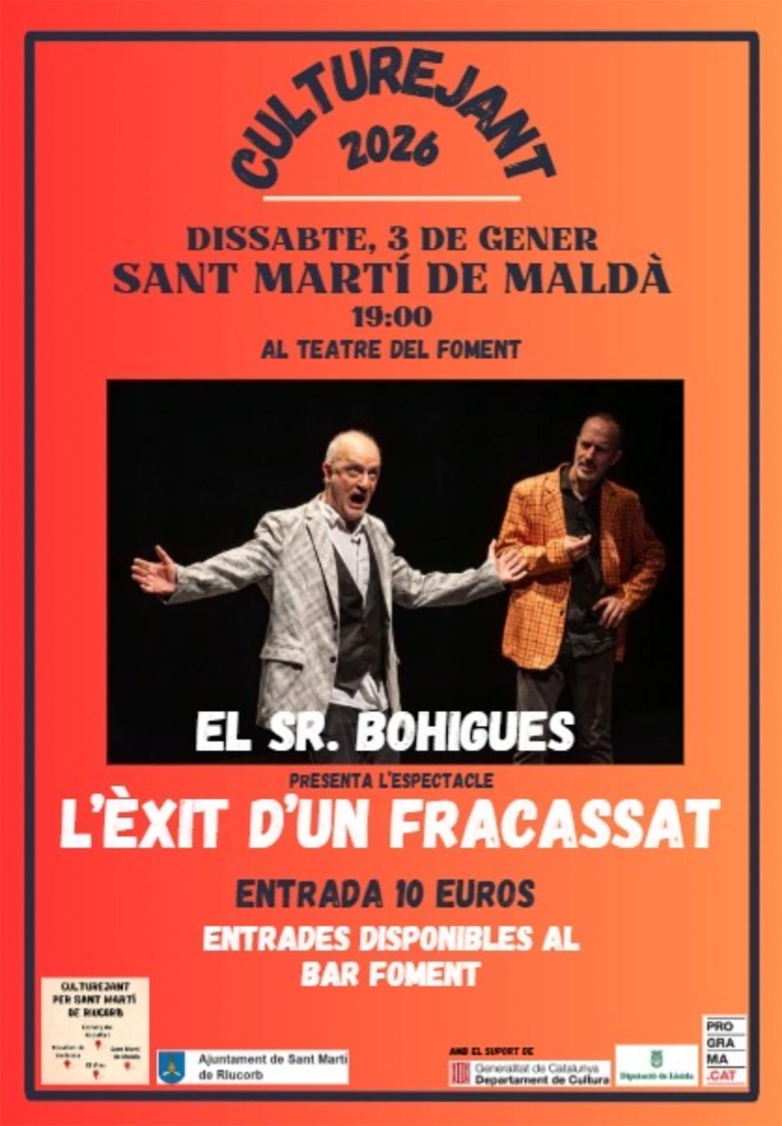 cartell Espectacle “L’èxit d’un fracassat'