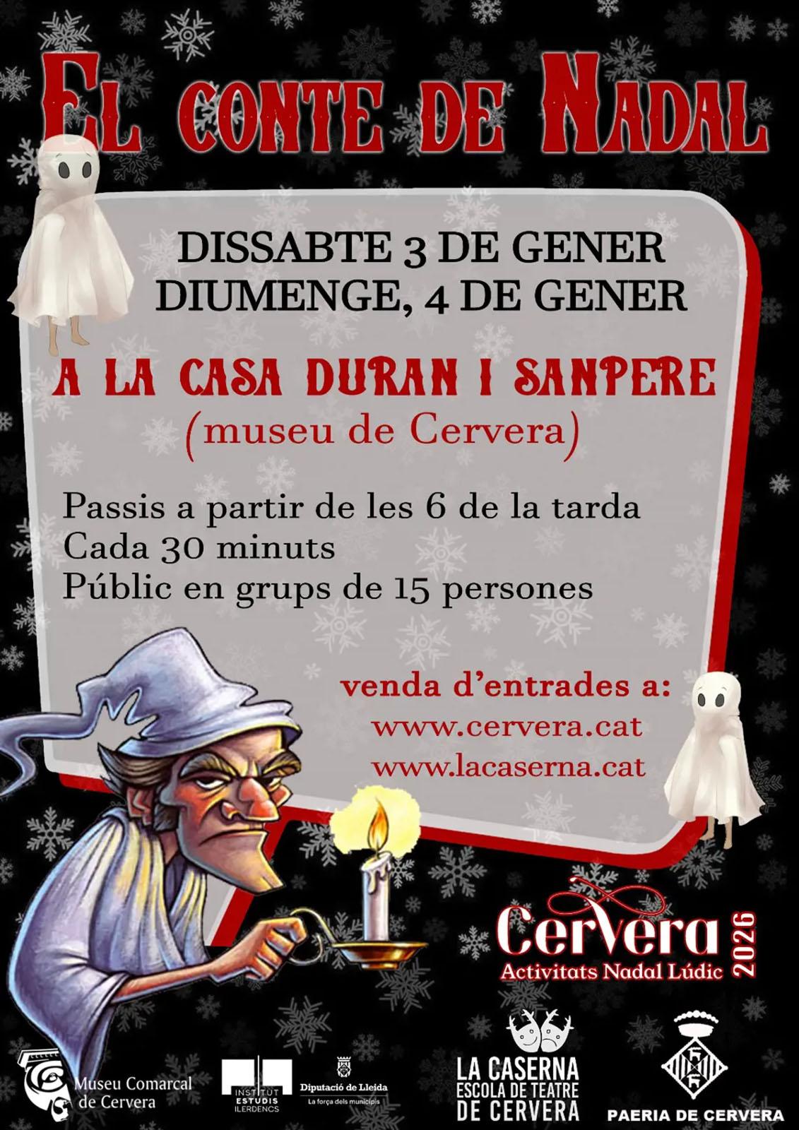cartell El conte de Nadal al Museu